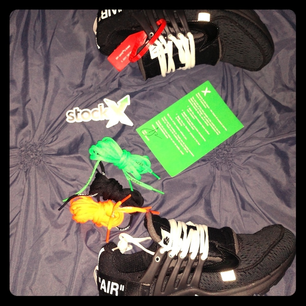 Nike off white presto custom